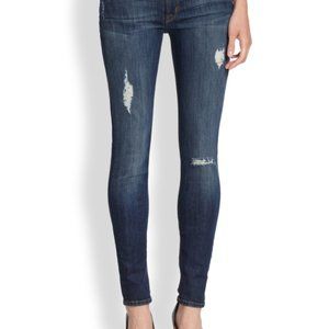 Hudson Distressed Denim - Mid-rise